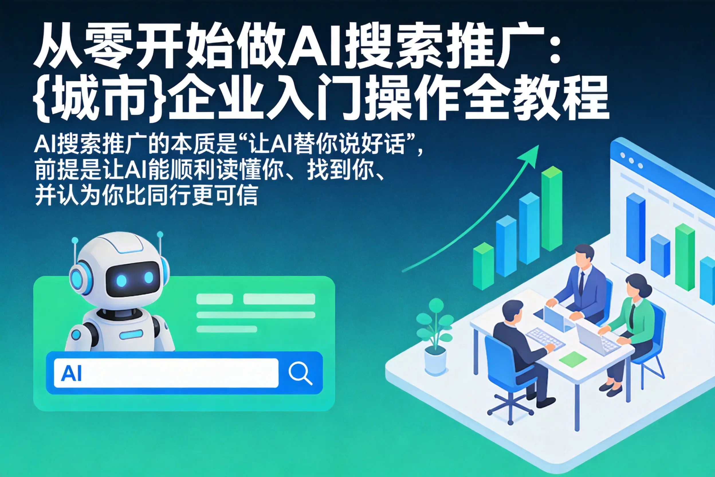从零开始做AI搜索推广：南昌企业入门操作全教程