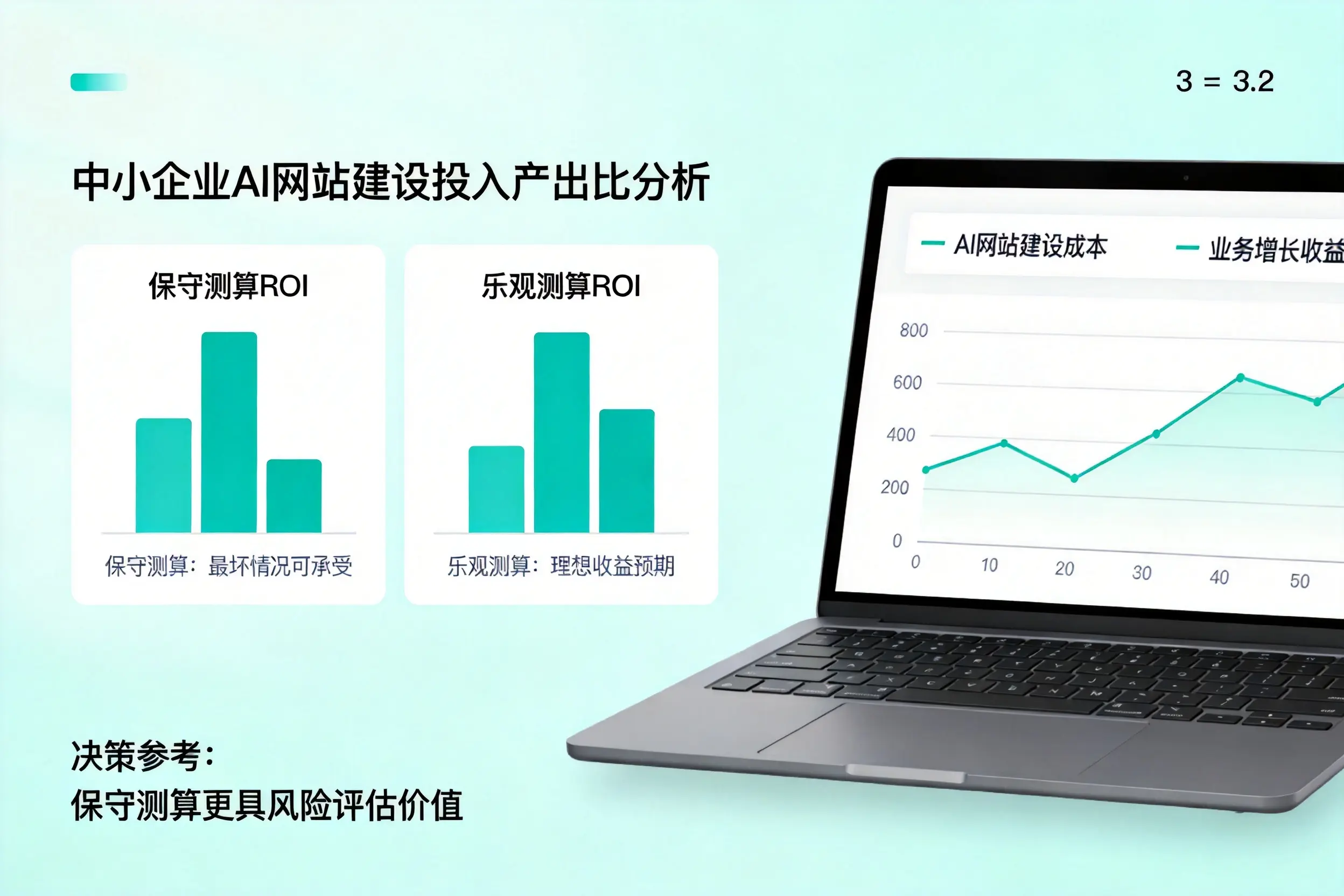 南昌中小企业AI网站建设投入产出比怎么算?先看这份分析