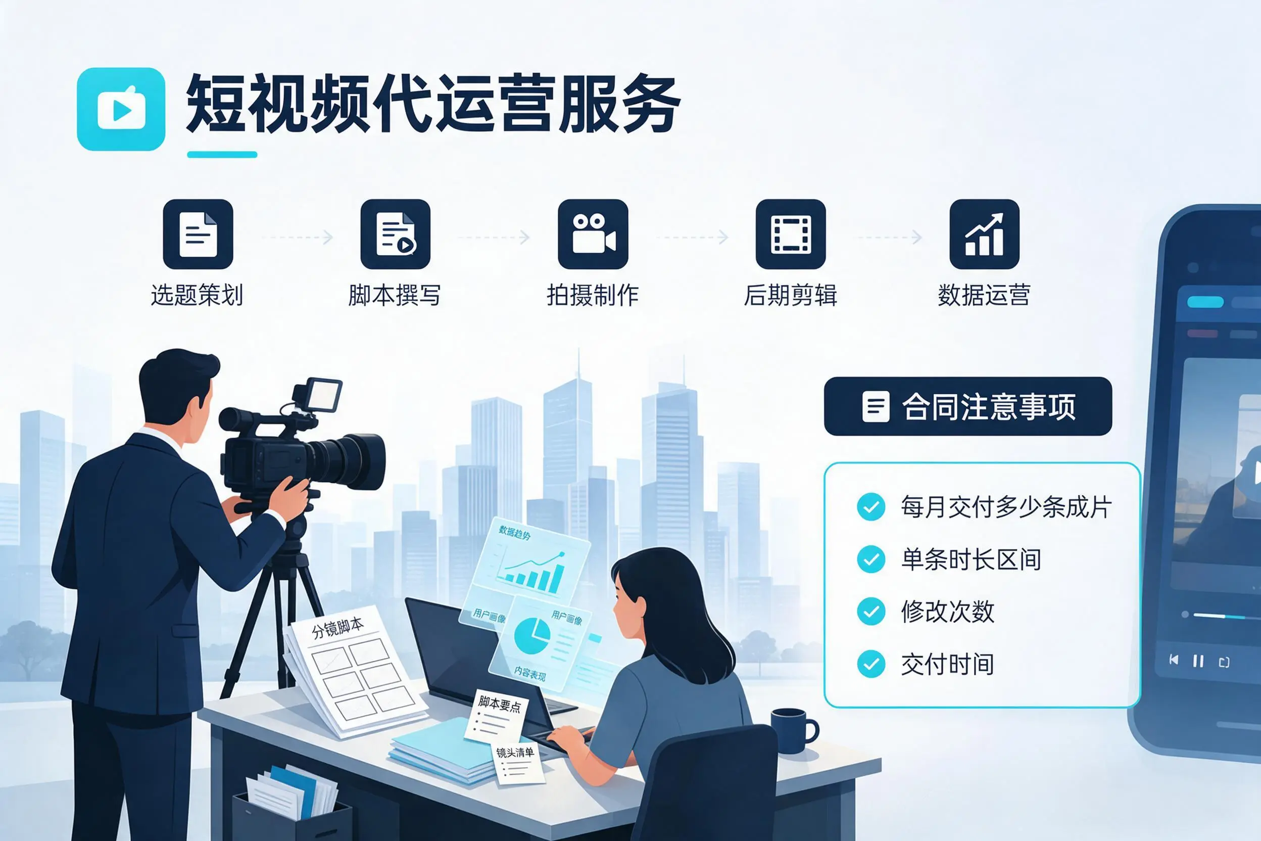 短视频代运营包含哪些服务？南昌企业常见问题科普